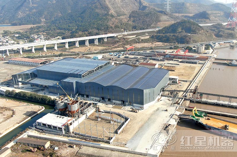 大型環保砂石料廠全景實拍