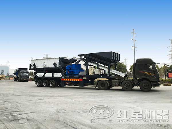 移動式小型碎沙機發貨圖