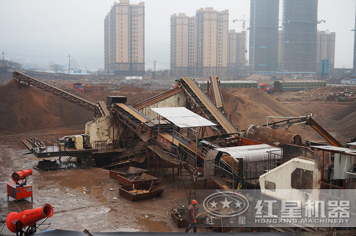 建筑垃圾出砂量要依據具體生產情況而定