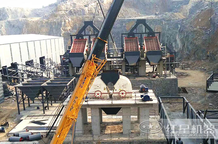 錘破碎機作業現場安裝除塵裝置-節能環保