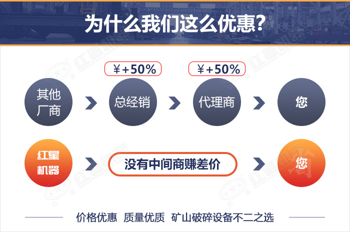 紅星機器小型石料破碎機價格更優惠