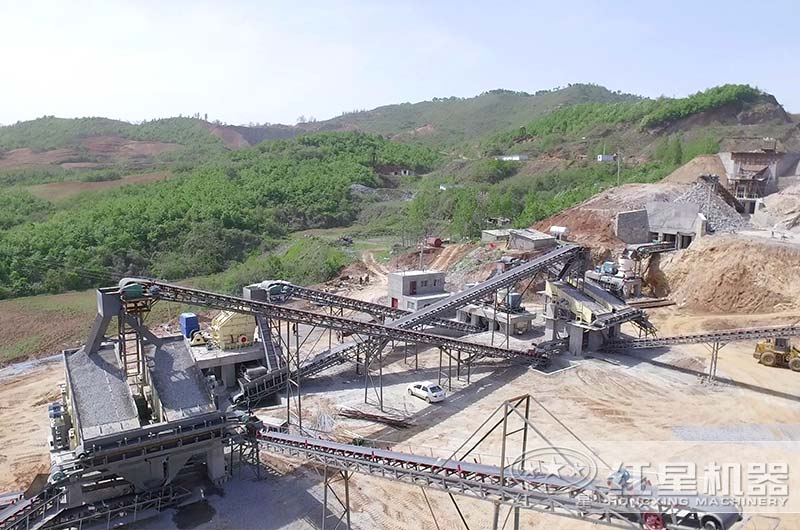 碎石場作業現場